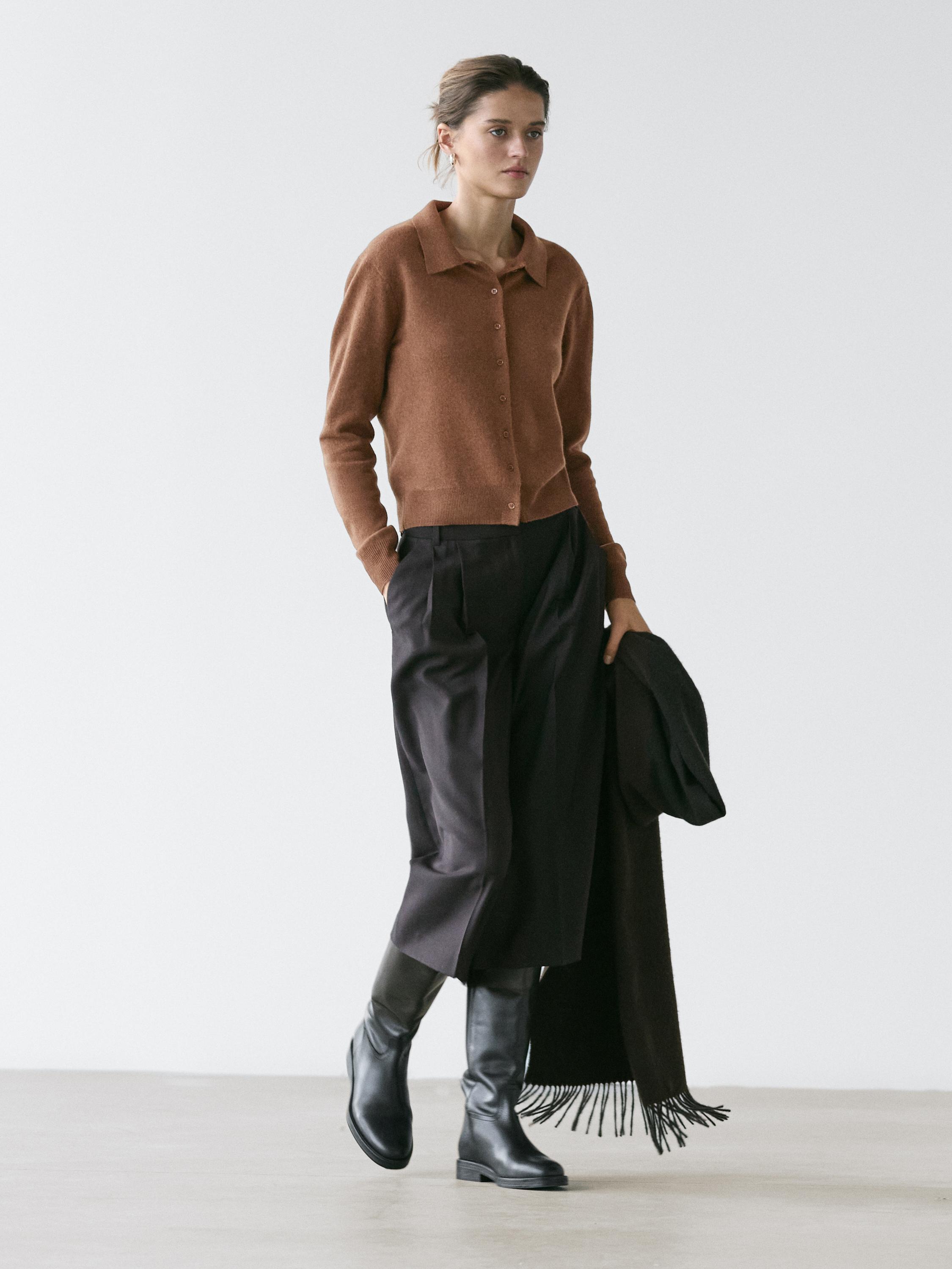 Cardigan en laine